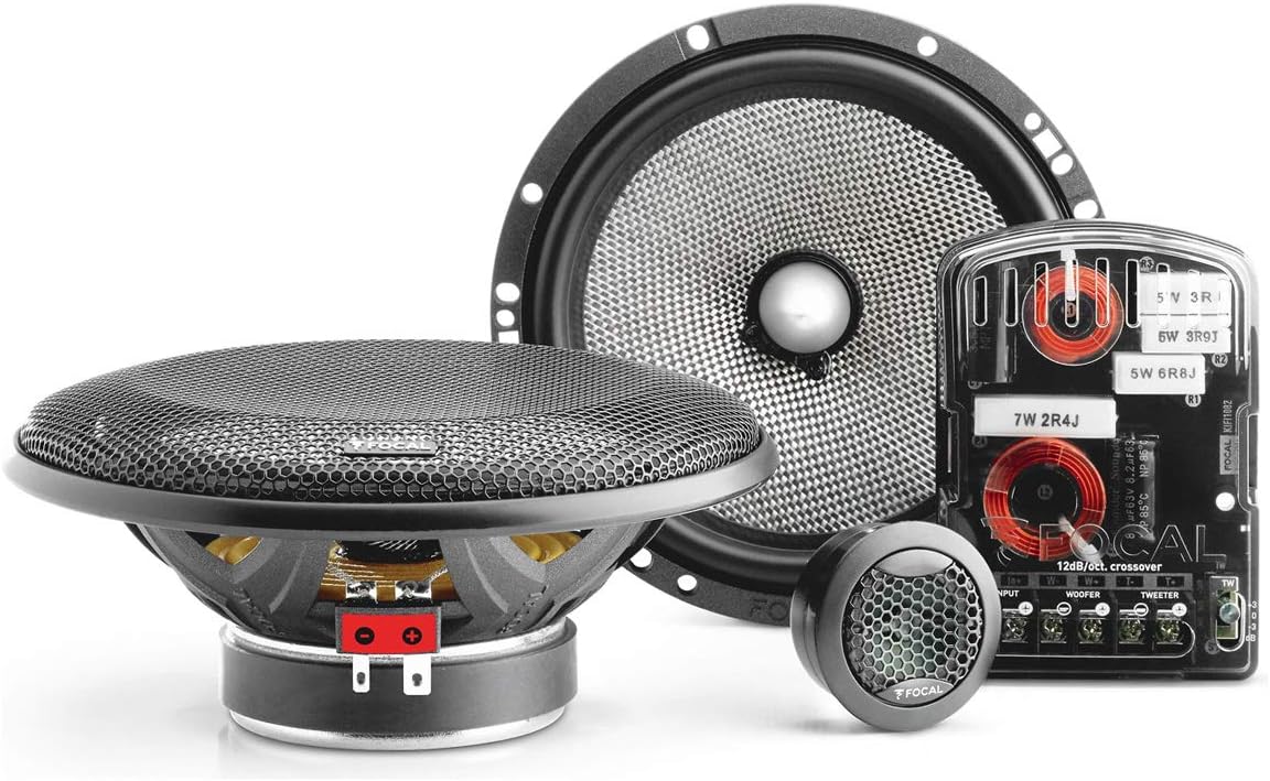 Focal Access Series 165 AS Component Car Speakers 2-Way 16.5cm 6.5", 120W, other, Standard