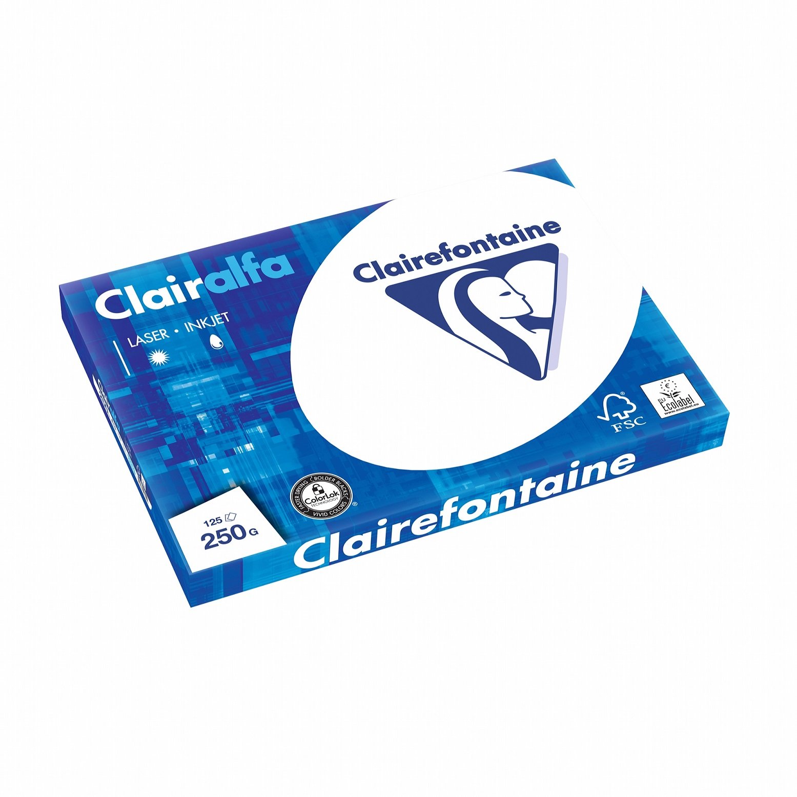 Clairefontaine 2232 °C Clairalfa DIN A3 250 g/m2 Ream of 125 Sheets