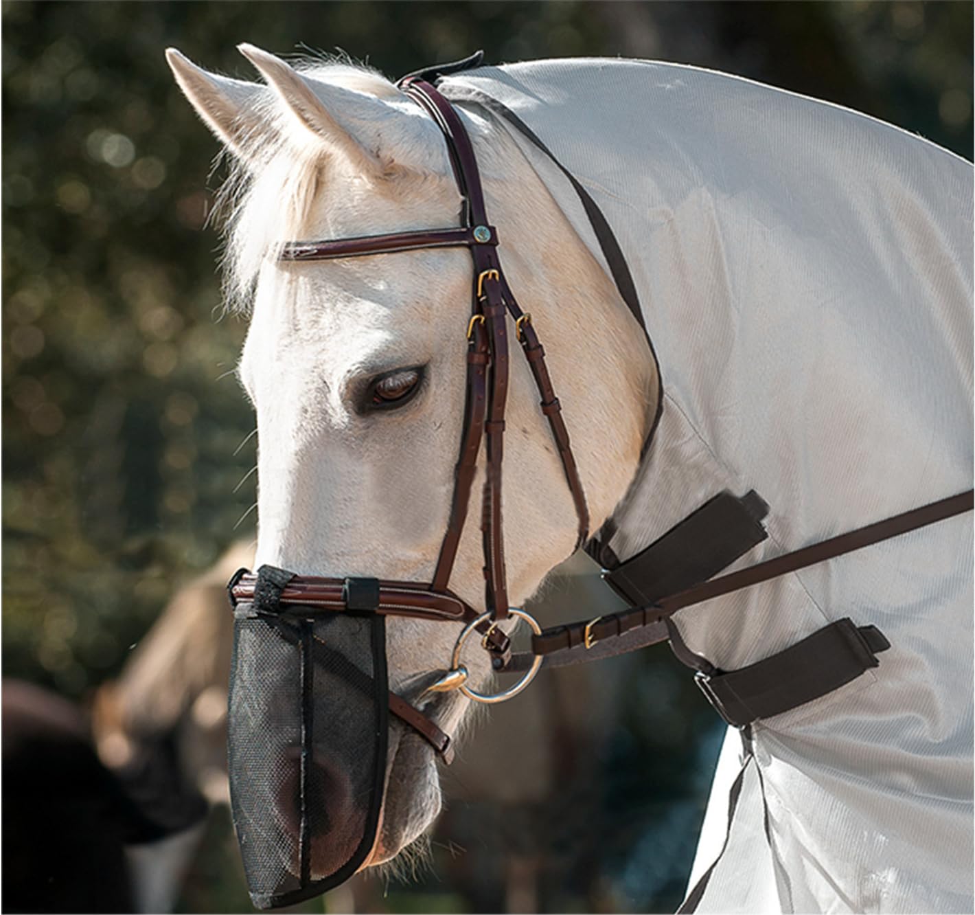 HEEPDD Horse Nose Cover, Horse Nose Net Horse Cover Horse Face Protection for Horse Face Protection