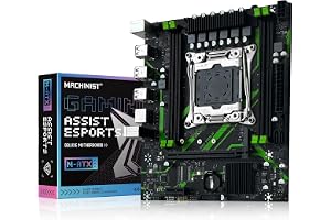 MACHINISIT LGA 2011-3 Motherboard X99 Micro ATX Mainboard for Intel Xeon E5 V3 V4 Series Processors (DDR4 Max 128GB, PCIe 3.0