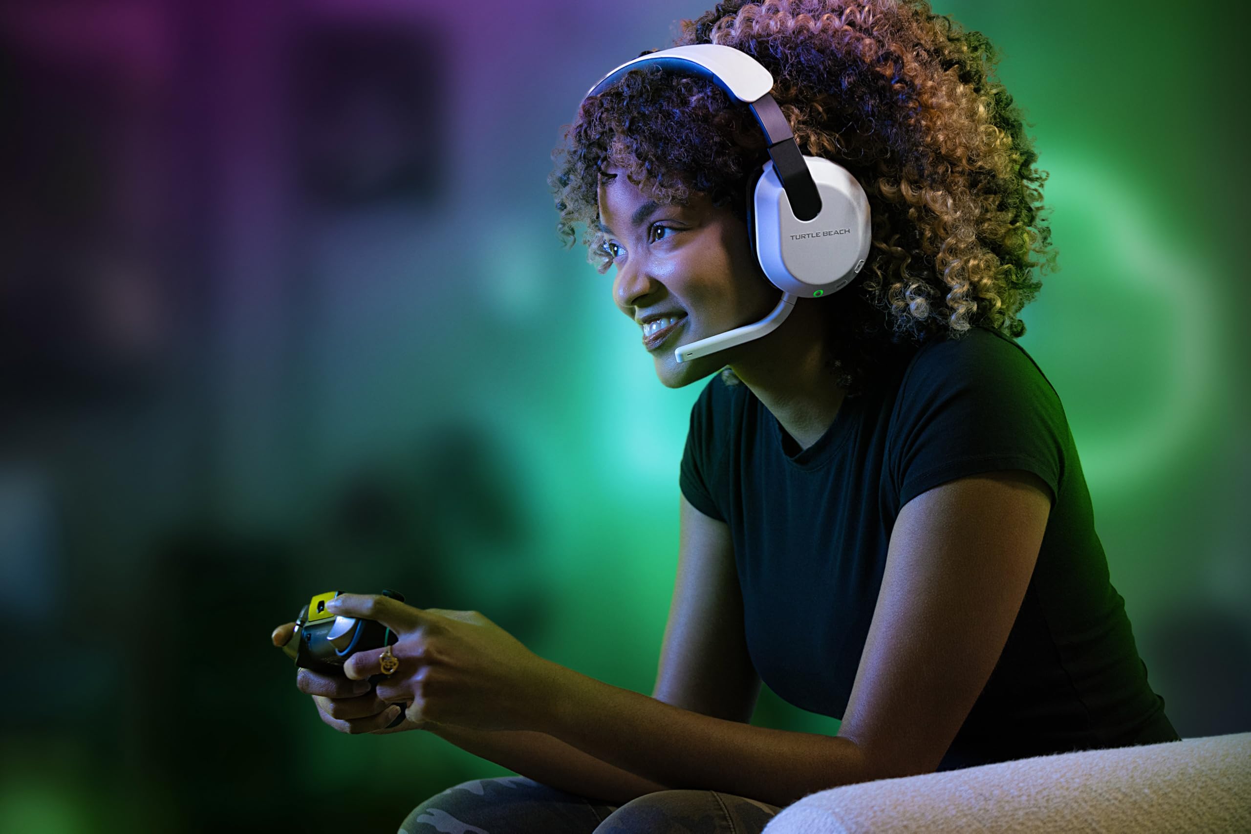 Turtle Beach Stealth 600 Auriculares inalámbricos multiplataforma amplificados para juegos para Xbox Series X|S, Xbox One, PC, PS5, PS4 y dispositivos móviles - Bluetooth, batería de 80 horas, micrófono con cancelación de ruido - Blanco