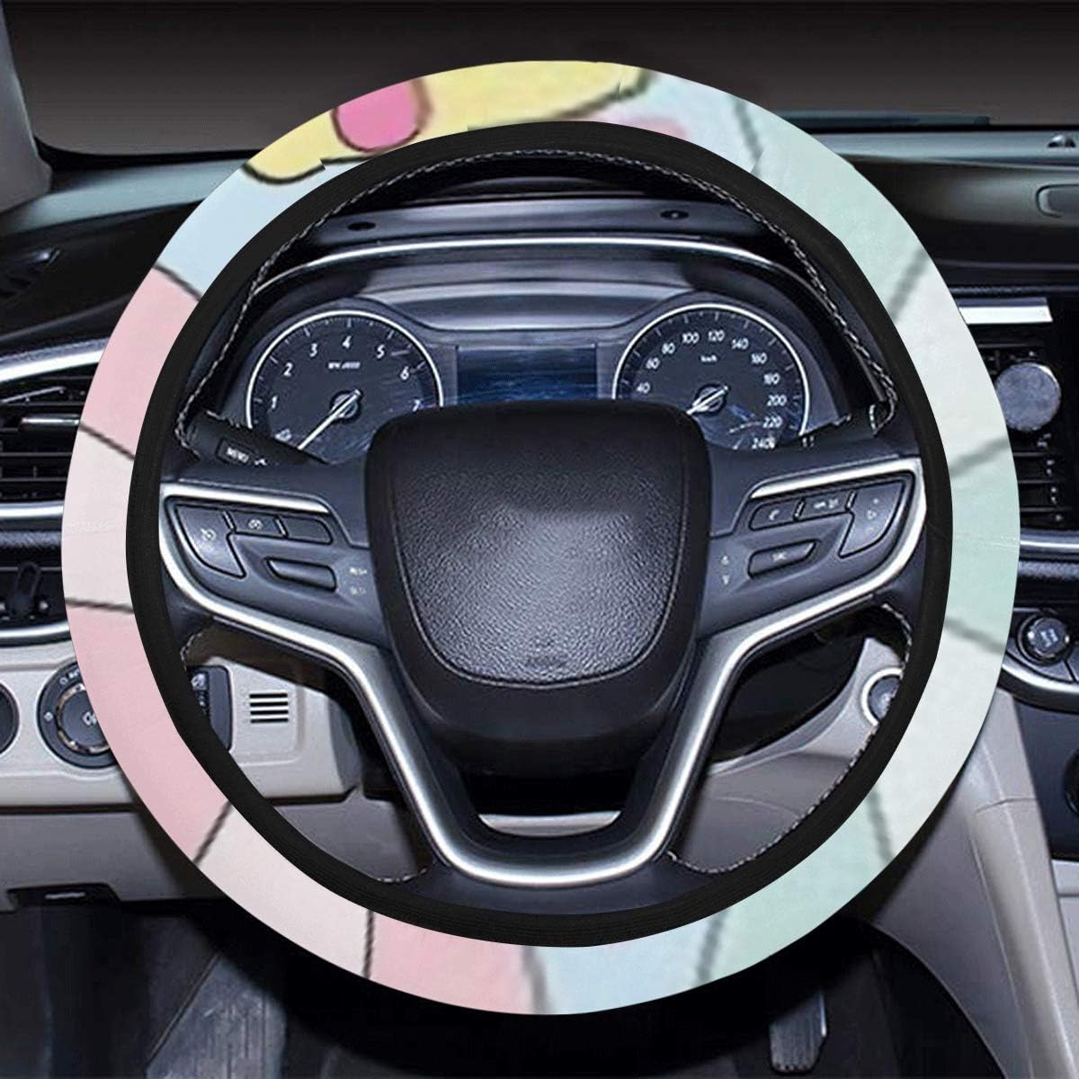 teddy bear steering wheel cover