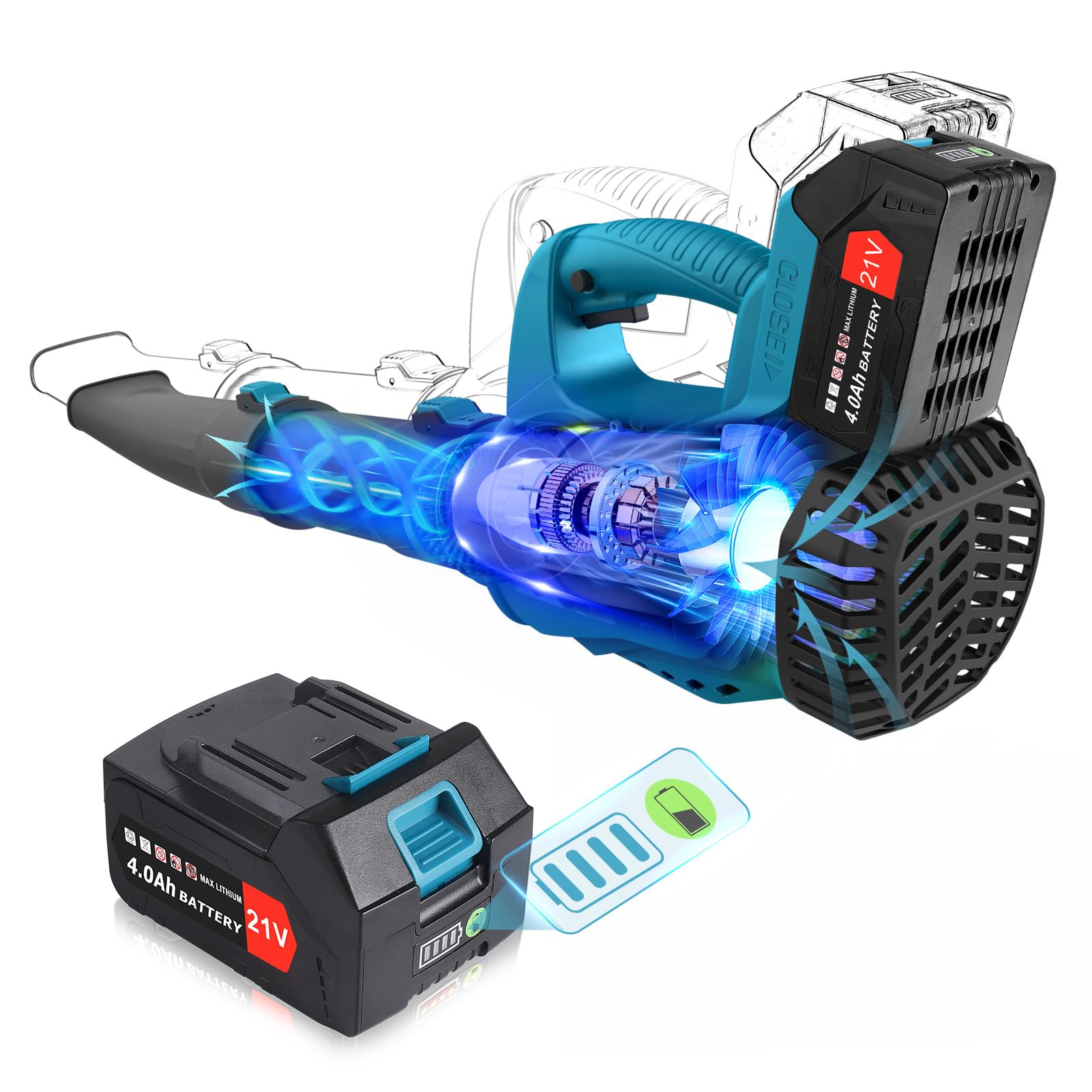 thumbnail image 2 of Storm Industries Jet Blower 2.0, Electric Cordless Martinique 2 of 12