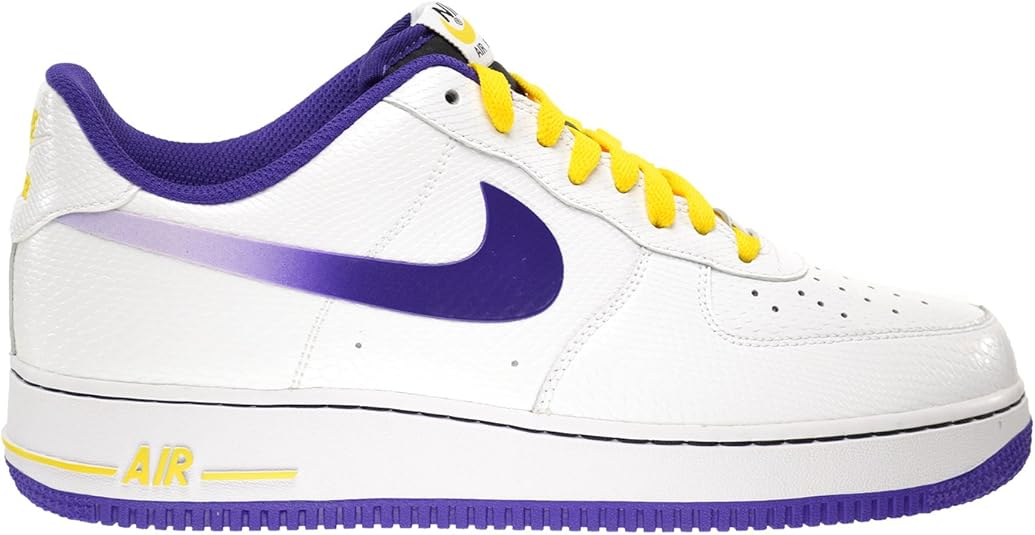 nike air force 1 purple and yellow