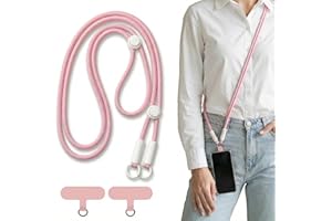 2-In-1phone Lanyard With With 2 Pack Tabs, Crossbody, Anti-Theft Neck Lanyard - Adjustable Nylon Rope For Travel & Festival