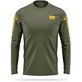 13FA Border Patrol Performance Long Sleeve - USA Patriotic Shirt - Durable Breathable Moisture Wicking Law Enforcement