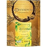 Davidson's Organics, Decaffeinated English Breakfast, Loose Leaf Tea, 16-Ounce Bag