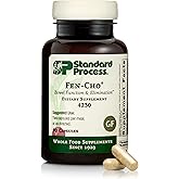 Standard Process Fen-Cho - Digestive & Gut Health Supplement - Gluten-Free, Non-Dairy & Non-Soy - 90 Capsules (45 Servings)