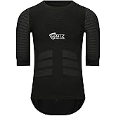 SPATZWEAR 'Race Layer' Short Sleeve Baselayer for Cycling - Thermal, Moisture-Wicking, Lightweight & Aero Fit