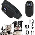 XUMIUZIY Cat Collar Camera, 1080P FHD Dog Collar, Pet Action Camera with Video Records, 0.96 LCD Screen, 170° Wide Angle, No Wi Fi Needed, for Cats, Dogs, Outdoor, Indoor
