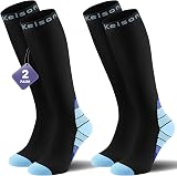 Calves Kelson 2 Pairs Compression Socks 20-30 mmHg Knee High