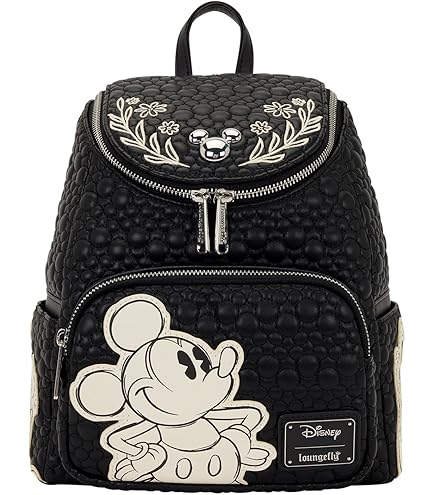 Amazon.com | Loungefly Disney Mickey Mouse Terrycloth Allover