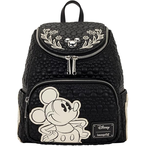 Amazon.com | Loungefly Mickey Mouse Patches Denim Backpack Amazon.com | Loungefly Mickey Mouse Patches Denim Backpack