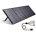 HQST 100W Portable Solar Panel for Power Station and USB Devices, Foldable Solar Panel Charger Waterproof IP65 Outdoor Camping RV Travel,Compatible with Jackery/Goal Zero/Bluetti/Anker Solar Generator
