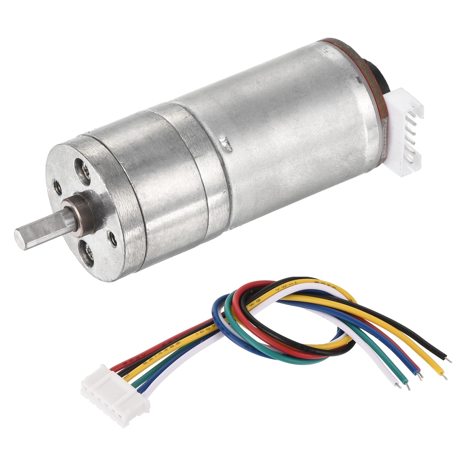 DMiotech 12V 620RPM Rated Torque 0.08 Output Shaft Length 8mm Micro DC Speed Reduction Motor Mini Metal Gearbox Motor for RC Car Robot Model DIY RC Toys Engine