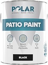 Polar Patio Paint Black 5 Litre Outdoor Floor Paint Polyurethane Binder