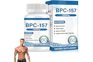 2025 New Bpc 157 Cápsulas de péptidos, Bpc-157 para la recuperación Muscular y del Entrenamiento,60pcs/Bottle