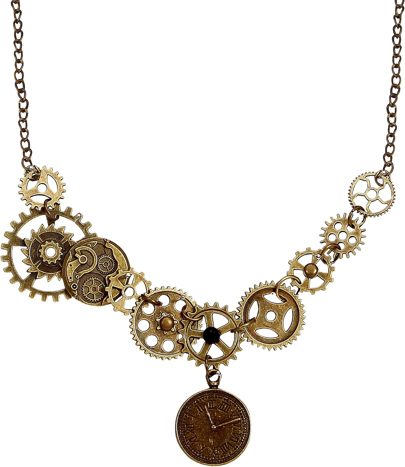 Widmann 9773 Steampunk Adult Necklaces, Multi-coloured, 66.5 cm