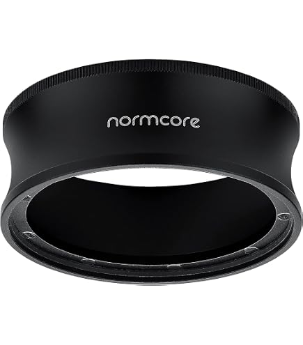 Normcore 53,3 Mm Espresso-Papierfilter – 200 Blatt, Mit Metall-Aufbewahrungsbox – Kompatibel Mit 54 Mm Siebträgerkörben