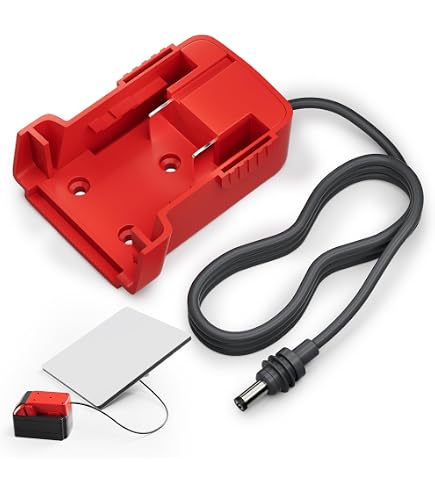 Starlink Mini Battery Adapter – Compatible With Makita 18V Batteries, 3.3Ft 18AWG DC Cable, Low Voltage & Over-Current Protection, Portable Power For RV, Camping, Travel & Remote Work