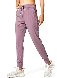 SANTINY Women's Joggers Pants Pockets Drawstring