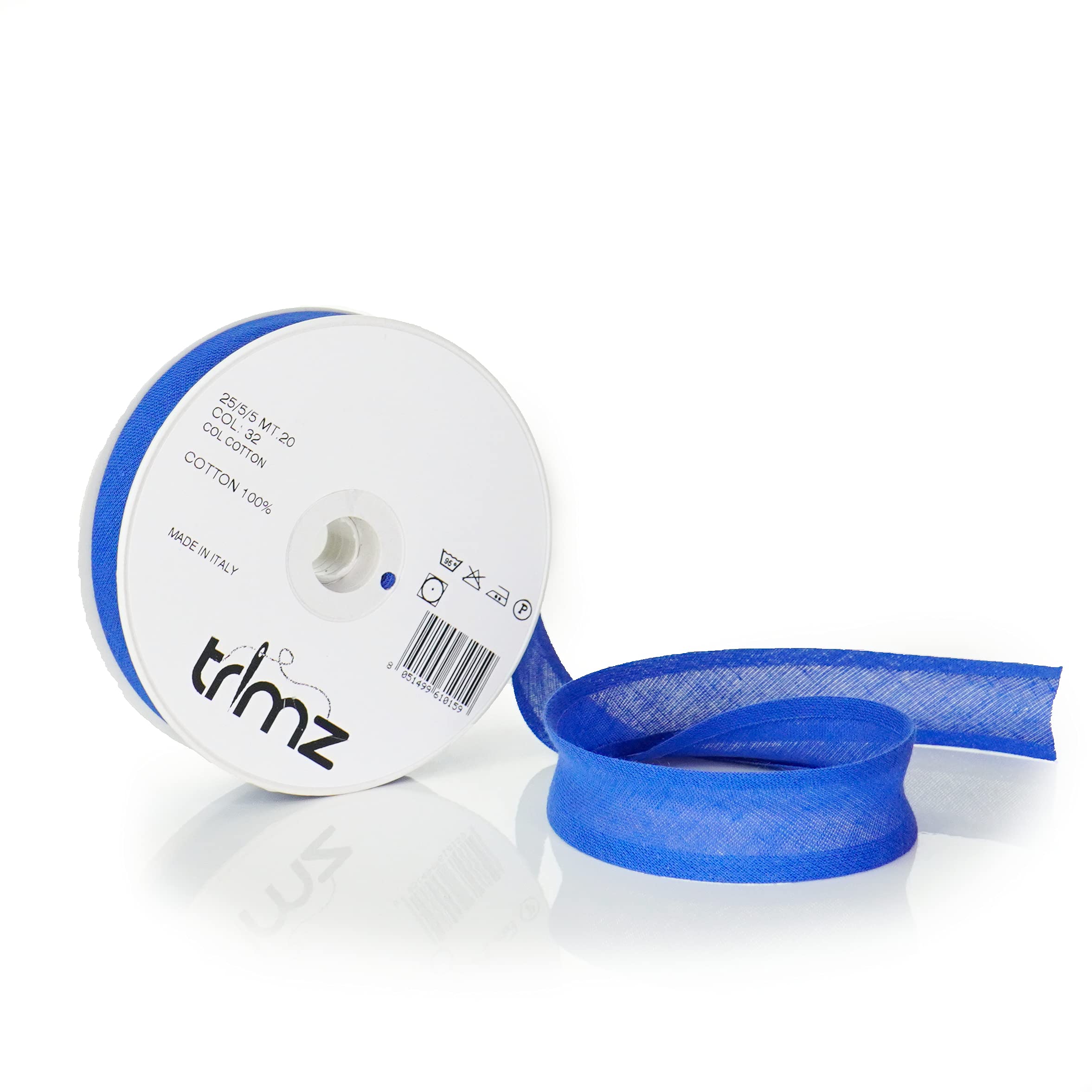 Cotton Bias Binding 25/5/5 Royal Blue 32