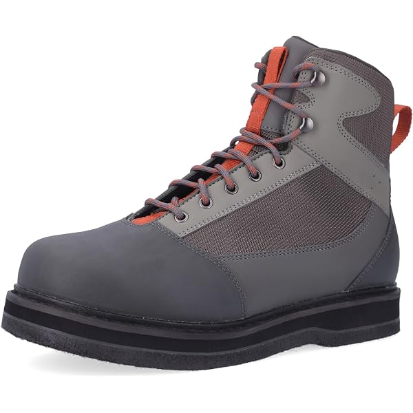 Simms Freestone Felt Sole Wading Boots Gunmetal Size 8 Men’s NWB $199 Simms - Freestone Wading Boot - Felt Soles - Gunmetal – Fly  main image 4