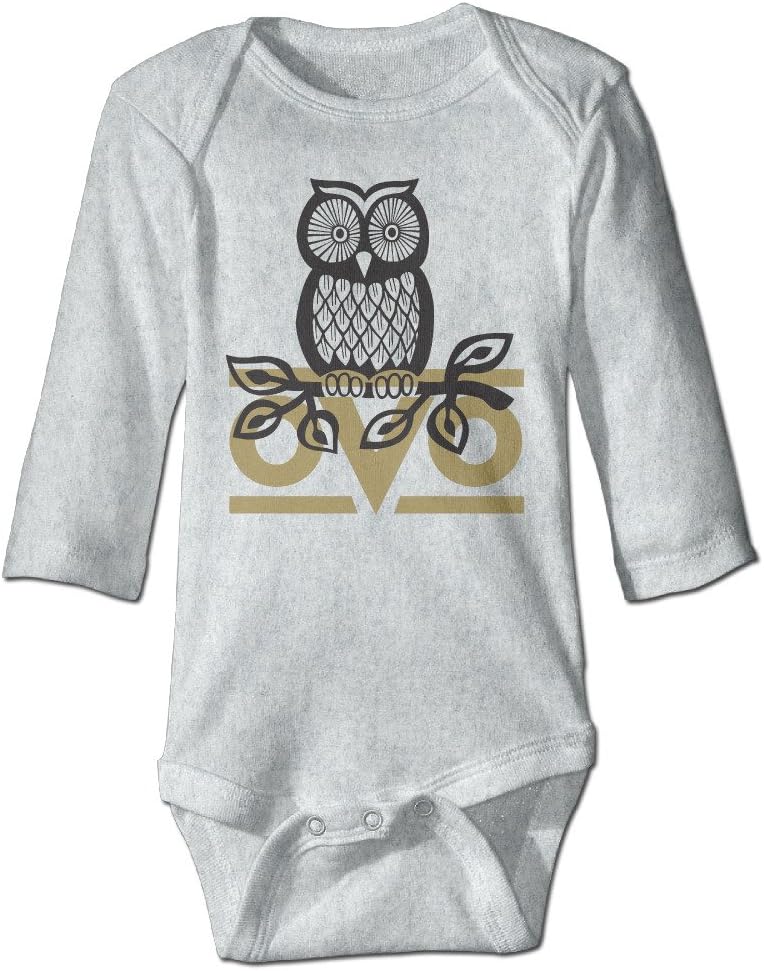 DETED Owl OVO Fashion Newborn Baby Climb Clothes Ash