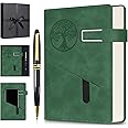 365 Page Thick Lined Journal Notebook For Men Women, B5 Large Leather Journals For Writing, Hardcover Notebooks For Work, School, Note Taking, Business, Travel Diary, College Ruled 7.6" X 10 - View #4