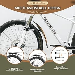 ROCKBROS Bike Fenders Adjustable Bicycle Fenders