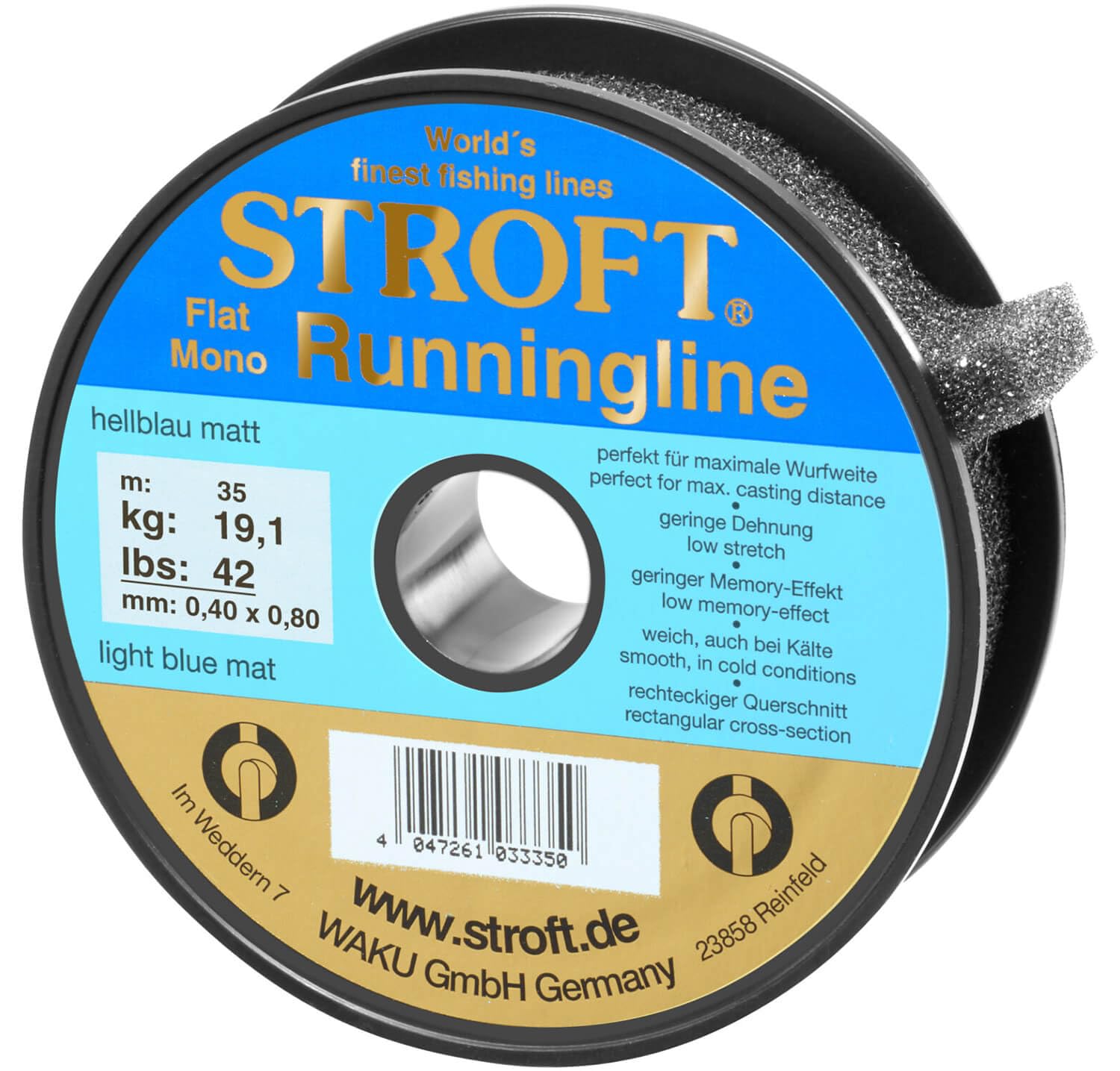 STROFT Runningline Flat Mono (42 lbs)