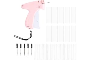 Price Tag Attacher Gun Kit - Standard Retail Clothing Labeler with 5 Replacement Needles & 1100 Fasteners for Boutiques, Ware