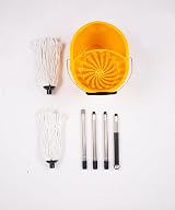 REQUISITE NEEDS Professional Mop and Bucket Set 16L with Wringer Yellow view 3