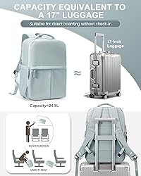 CADOLIM Travel Backpack Carry On Flight Approved