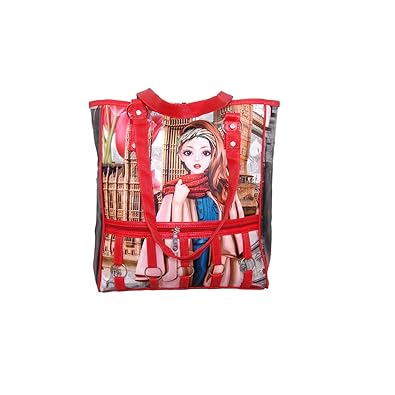 qooqle Barbie Doll Women Shoulder Bag - Red Color