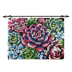 veirousa Succulent Plant Latch Hook Kits for