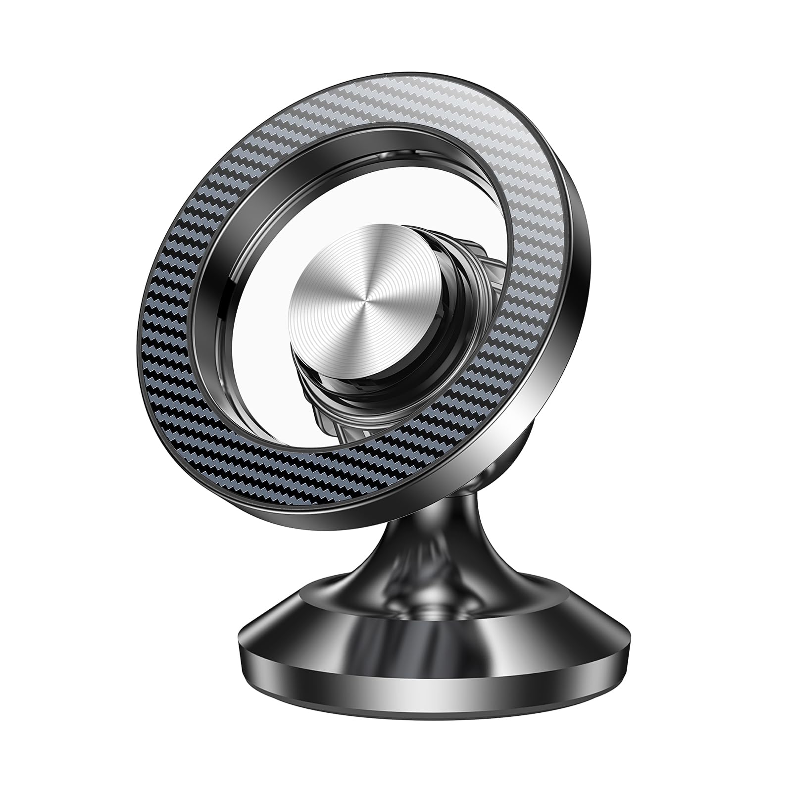 Romuto for MagSafe Car Mount【20 Strong Magnets】 Magnetic Phone Holder for Car Dashboard【360°Rotation】 Car Phone Holder Mount for iPhone 16 Pro Max 15 14 13 12 Plus soporte de telefono para carro