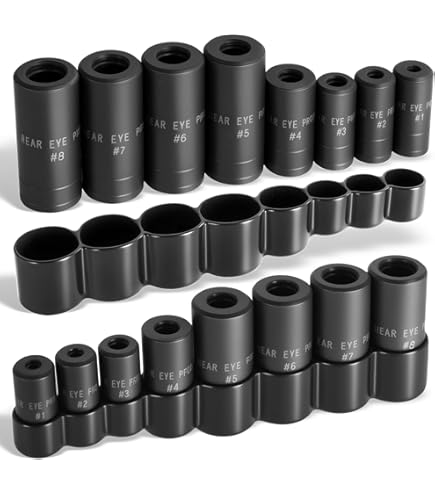 Fractional MCTI Standard Tap Sockets Lisle 70940 3-Piece - 5/8, 11/16, 3/4 Inch Sizes Tap Socket Set - Foto 11