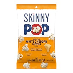SkinnyPop Popcorn, White Cheddar, Whole