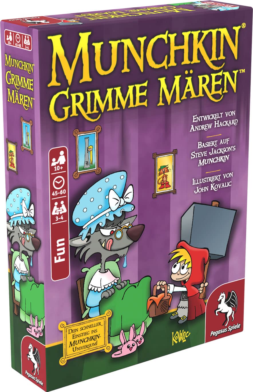 Pegasus Spiele Munchkin, Grimme Maren, 18402G