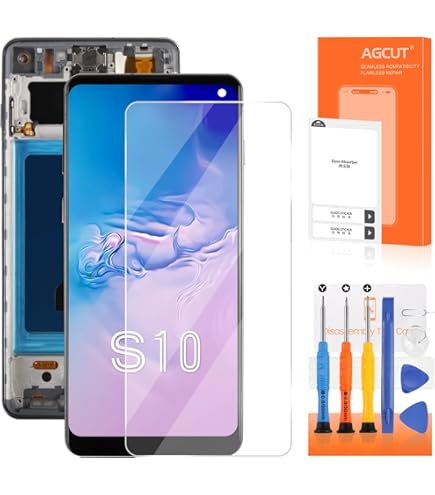 Super Amoled Für SAMSUNG Galaxy S10 G973F G973FD Display S10 Plus