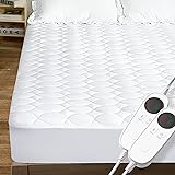 MASVIS Heated Mattress Pad Queen Size with Dual