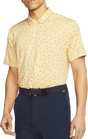 nike printed golf polo