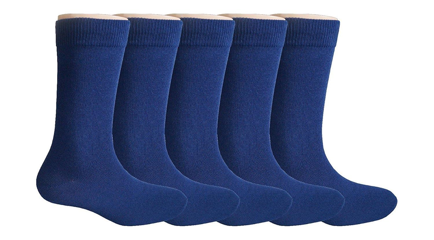 Buy Unique Unisex School Uniform NAVY BLUE Socks 5 Pair Pack SIZE NO