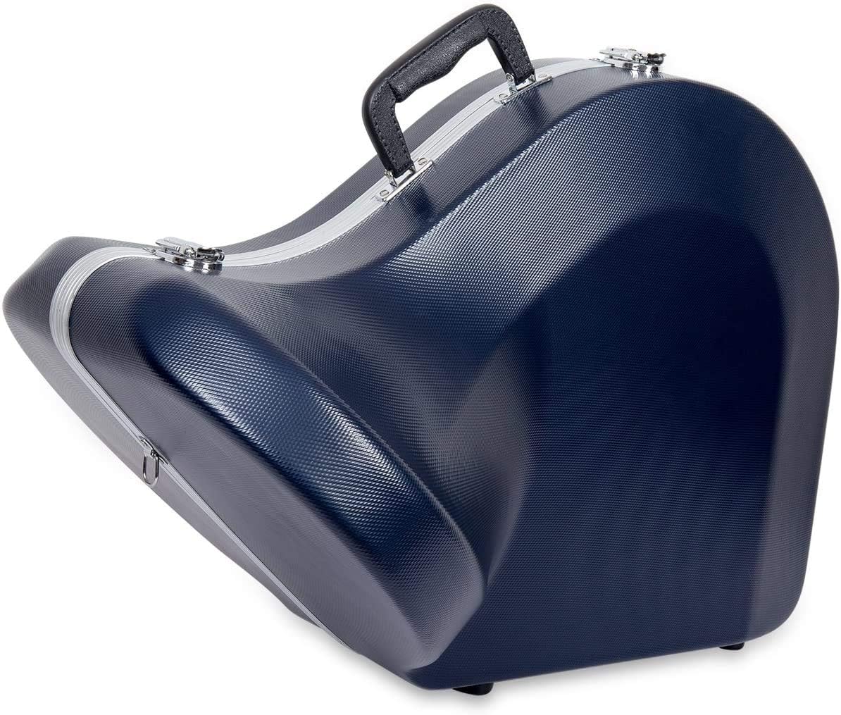 Crossrock ABS Molded Blue French Horn Case (CRA861FHBL): Musical Instruments