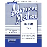 Rubank: Advanced Method - Clarinet Vol 1 | Clarinet Sheet Music | Study Book with Solos Scales Arpeggios and Exercises | Clarinet Practice Songbook for Teachers and Students