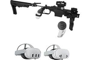 VR Stock for Quest 3,Compatible with Oculus Quest 3/3S - Magnetic Design, Smooth Adjustment, Effortless Gaming Control, Durab