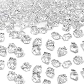 LYFJXX 1000Pcs Reusable Fake Ice Cubes Artificial Acrylic Crystal Cubes for Wedding Decor Photography Props Vase Fillers
