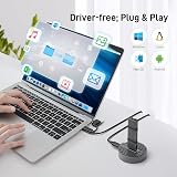 FIDECO M.2 NVMe SATA USB Adapter 10Gbps USB 3.2 Gen 2 NVMe SSD Reader USB C view 6