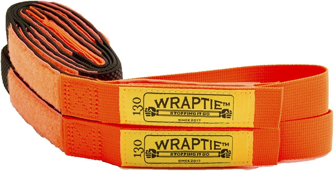 WRAPTIE Quick Tie Down Straps (4 Feet, Original) Home